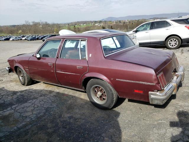 Image 2 of 1984 OLDSMOBILE CUTLASS SUPREME  1984 with VIN 1G3AR69A9EM486199