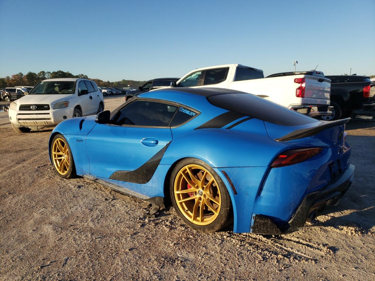 Image 2 of 2021 TOYOTA SUPRA BASE 2021 with VIN WZ1DB0C04MW037581