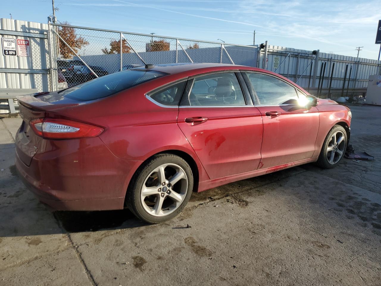 Obraz 3 z 2014 FORD FUSION SE 2014 z VIN 1FA6P0H79E5395321