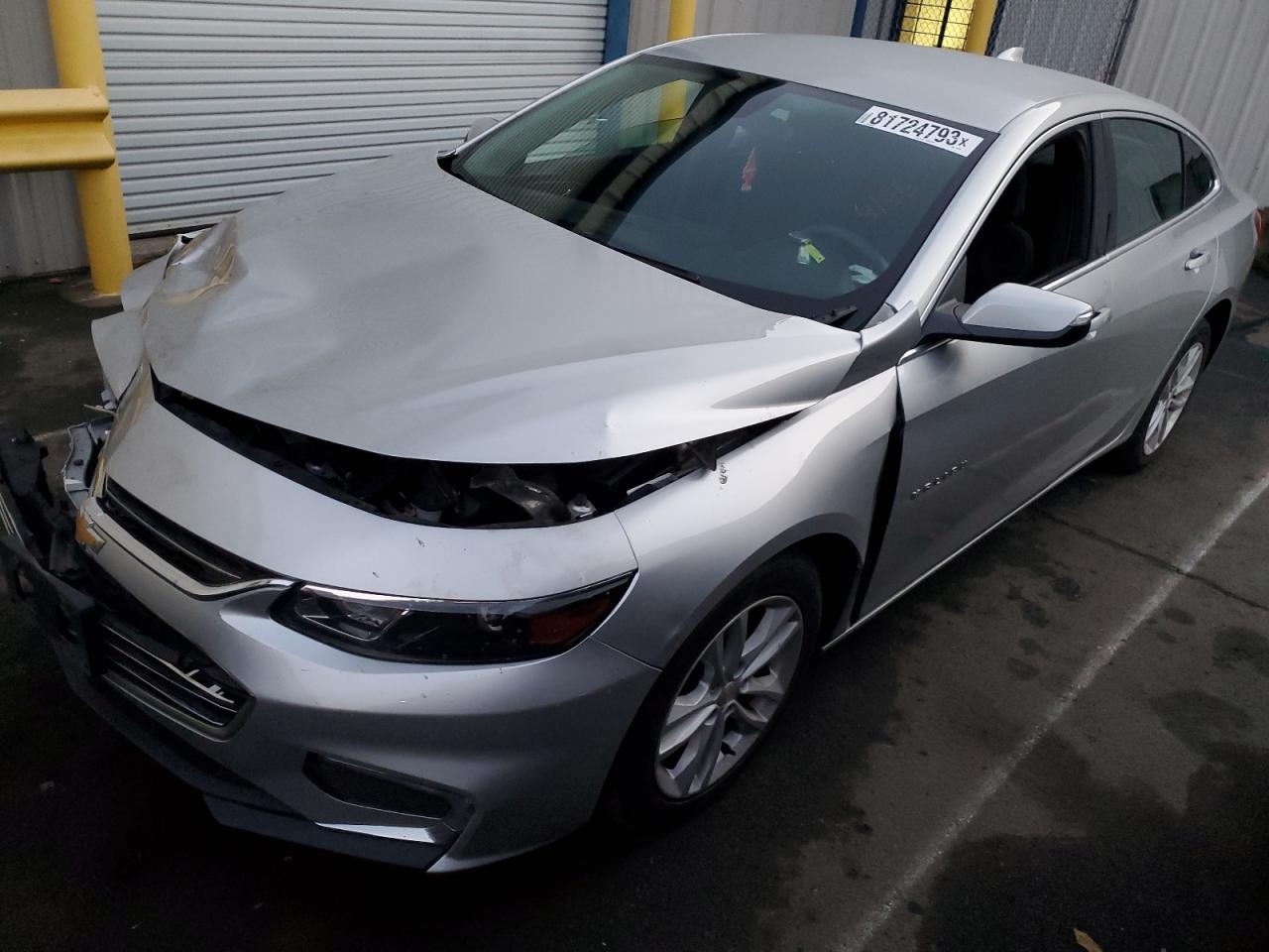 Image 1 of 2018 CHEVROLET MALIBU LT 2018 with VIN 1G1ZD5ST9JF184166