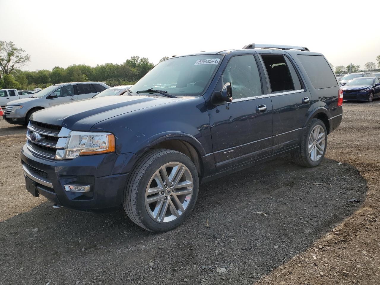 Image 1 of 2017 FORD EXPEDITION LIMITED 2017 with VIN 1FMJU2AT6HEA37903