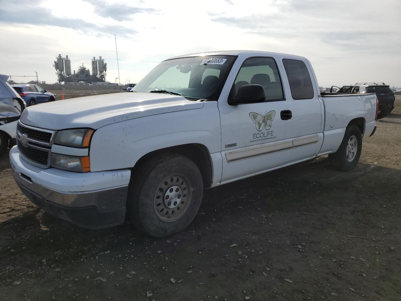 Изображение 1 2006 CHEVROLET SILVERADO C1500 2006 с VIN 1GCEC19T96Z225215