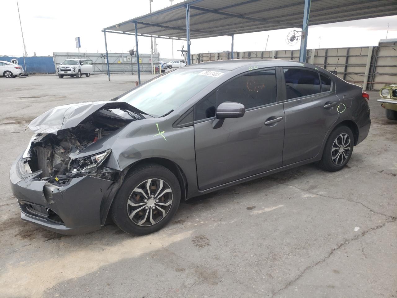 Image 1 of 2015 HONDA CIVIC LX 2015 with VIN 2HGFB2F59FH523770