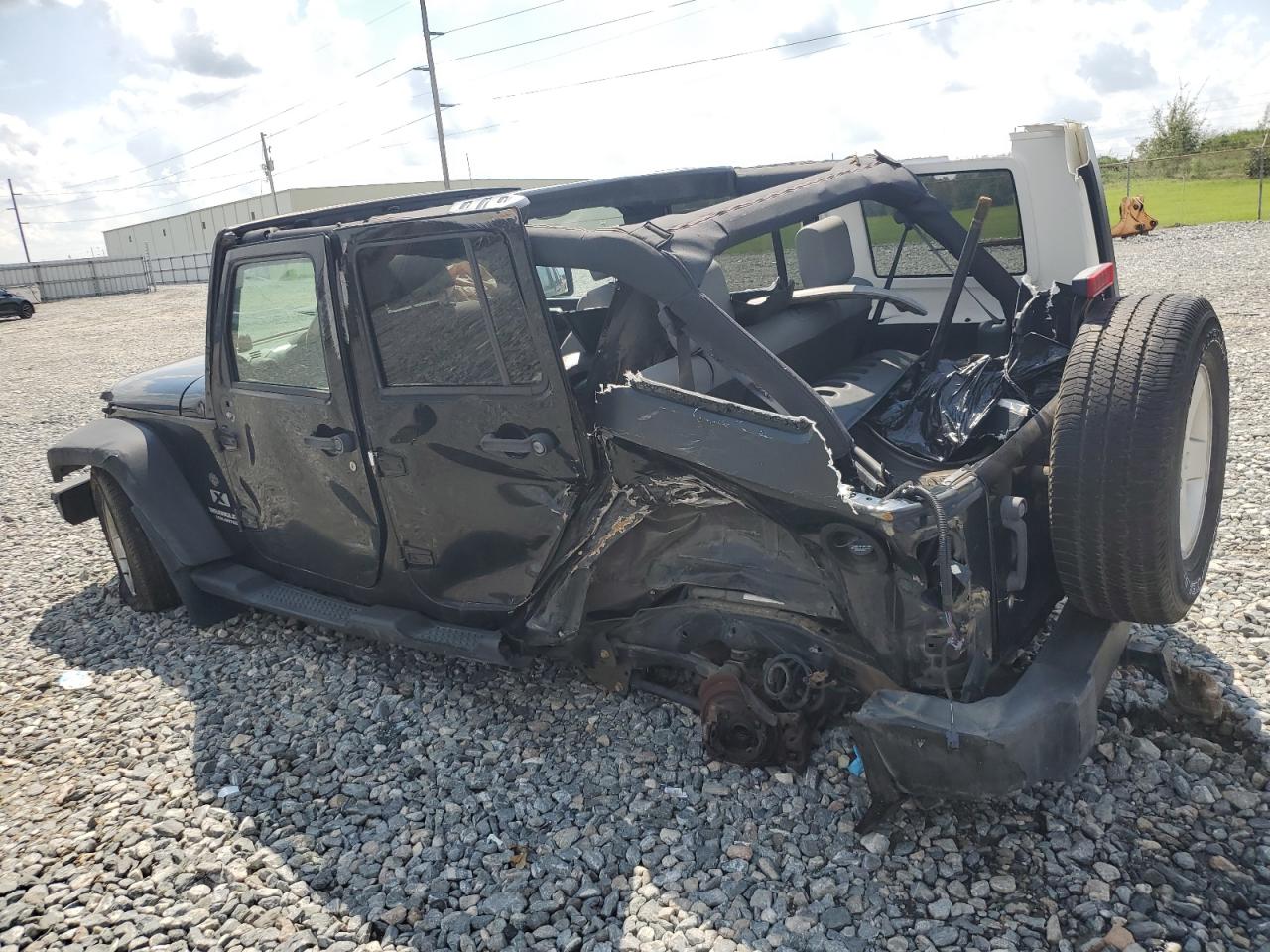 Изображение 2 2008 JEEP WRANGLER UNLIMITED X 2008 с VIN 1J4GB39178L653791