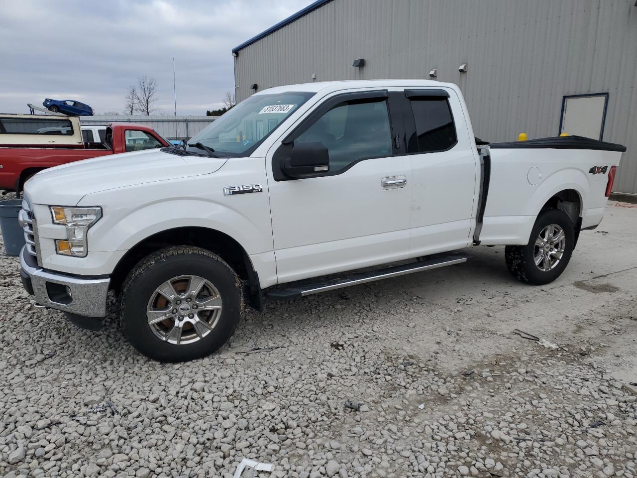 Image 1 of 2015 FORD F150 SUPER CAB 2015 with VIN 1FTFX1EF2FFB70178
