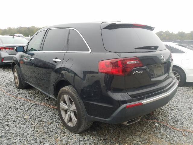 Image 3 of 2012 ACURA MDX TECHNOLOGY 2012 with VIN 2HNYD2H37CH548315