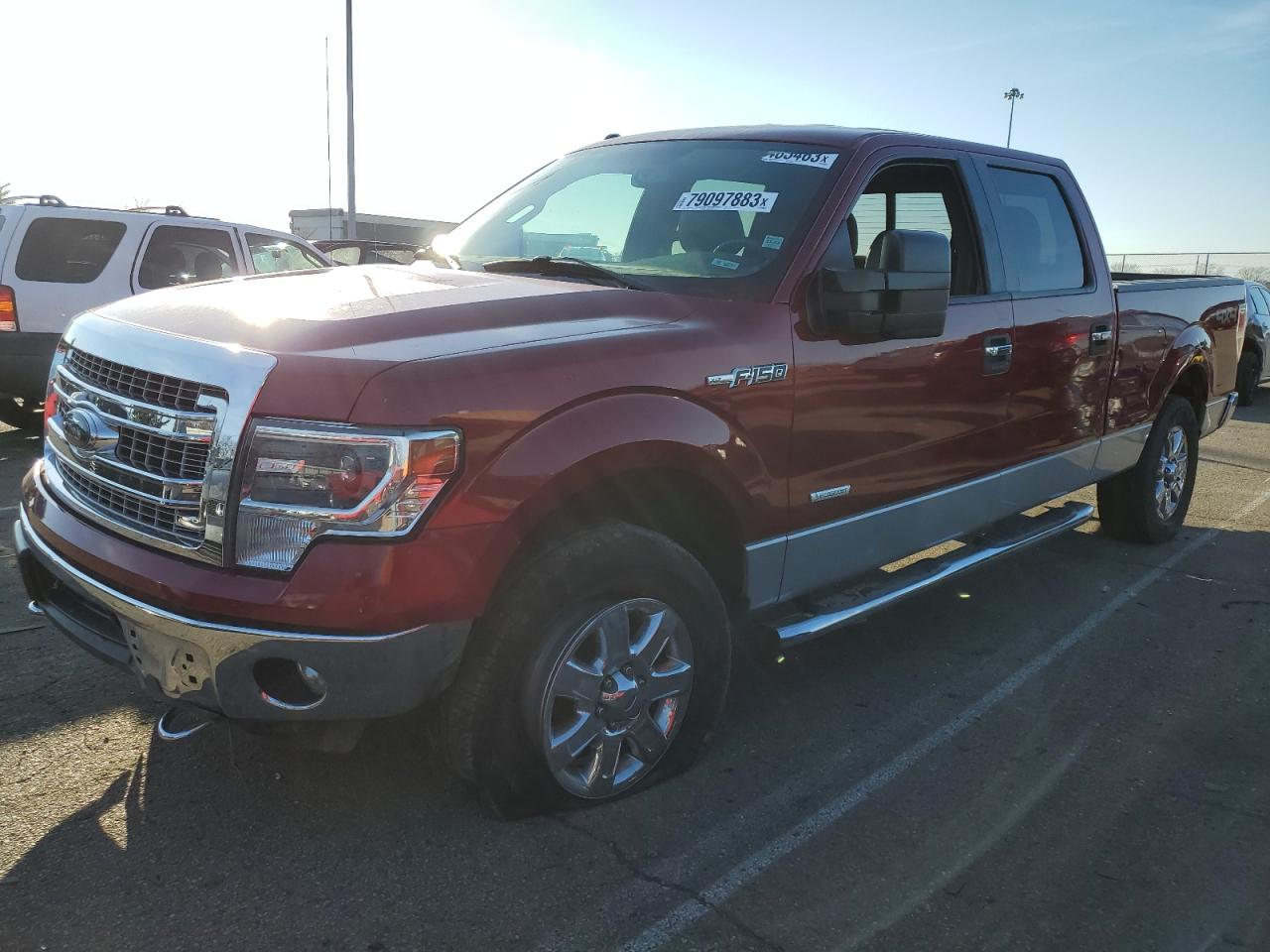Image 1 of 2014 FORD F150 SUPERCREW 2014 with VIN 1FTFW1ET1EFA83511
