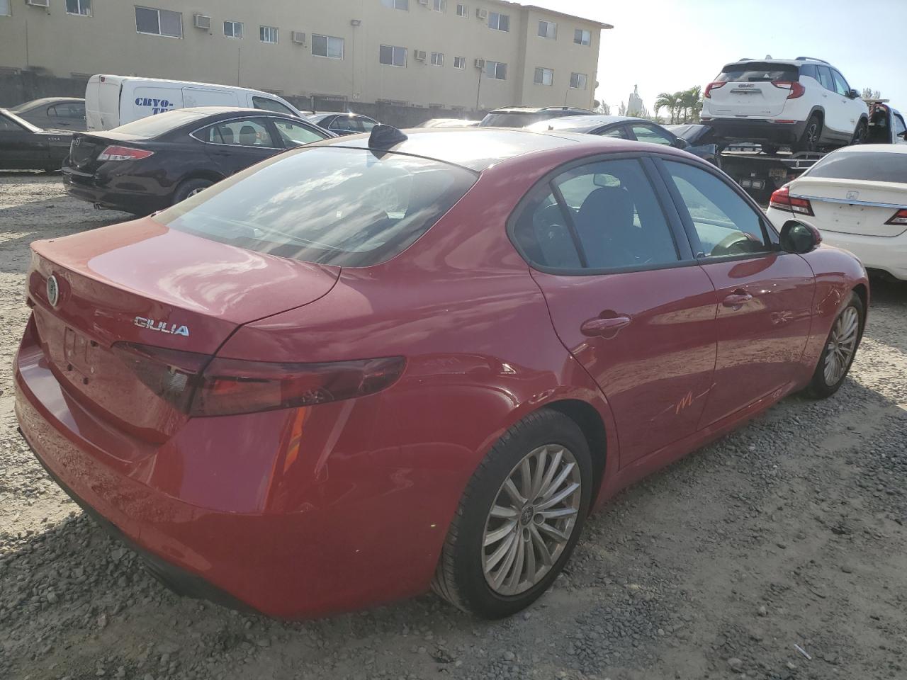 Image 3 of 2023 ALFA ROMEO GIULIA SPRINT 2023 with VIN ZARFAMAN8P7668063