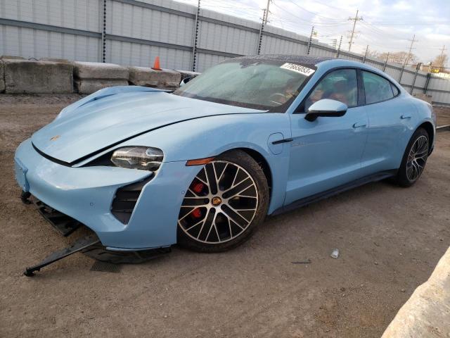 Image 1 of 2020 PORSCHE TAYCAN 4S 2020 with VIN WP0AB2Y11LSA50635