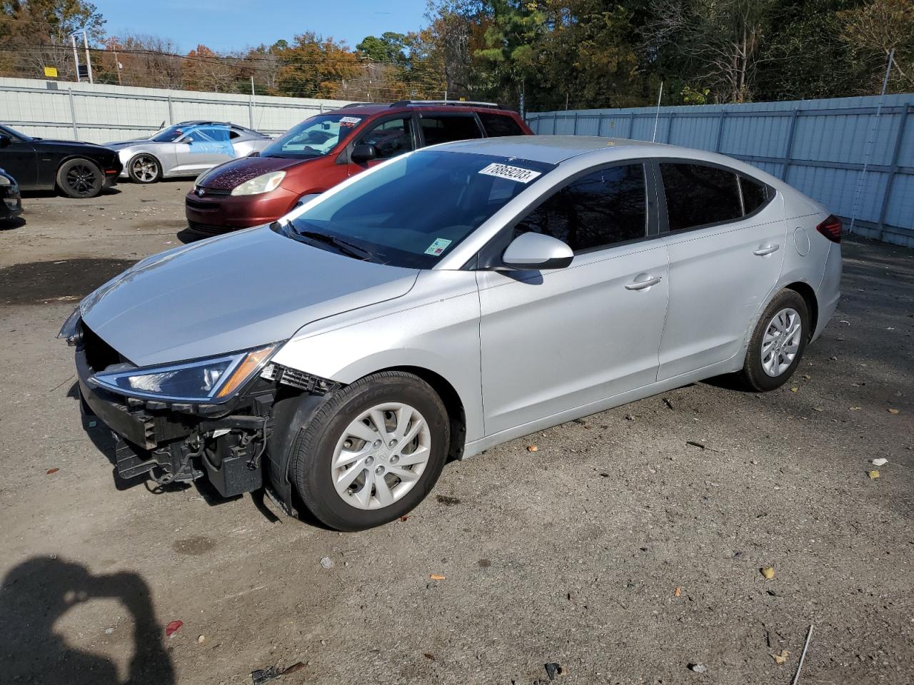 Image 1 of 2019 HYUNDAI ELANTRA SE 2019 with VIN 5NPD74LF3KH413153