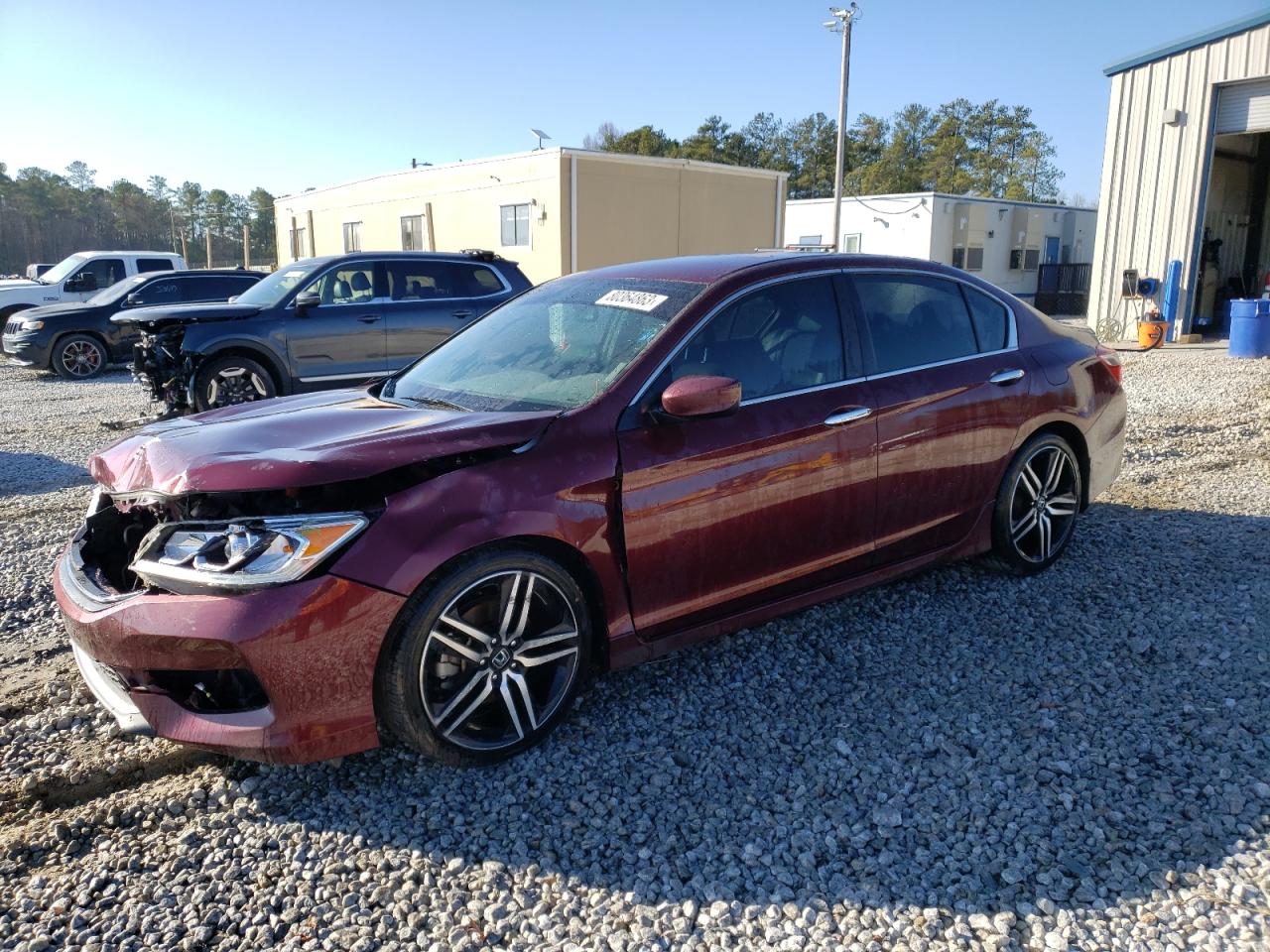 Image 1 of 2016 HONDA ACCORD SPORT 2016 with VIN 1HGCR2F53GA032755