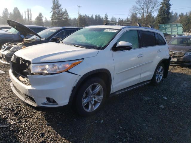 Obraz 1 z 2014 TOYOTA HIGHLANDER LIMITED 2014 z VIN 5TDDKRFH9ES015727
