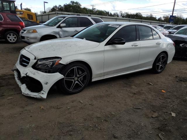 Image 1 of 2017 MERCEDES-BENZ C 300 4MATIC 2017 with VIN 55SWF4KB6HU201718