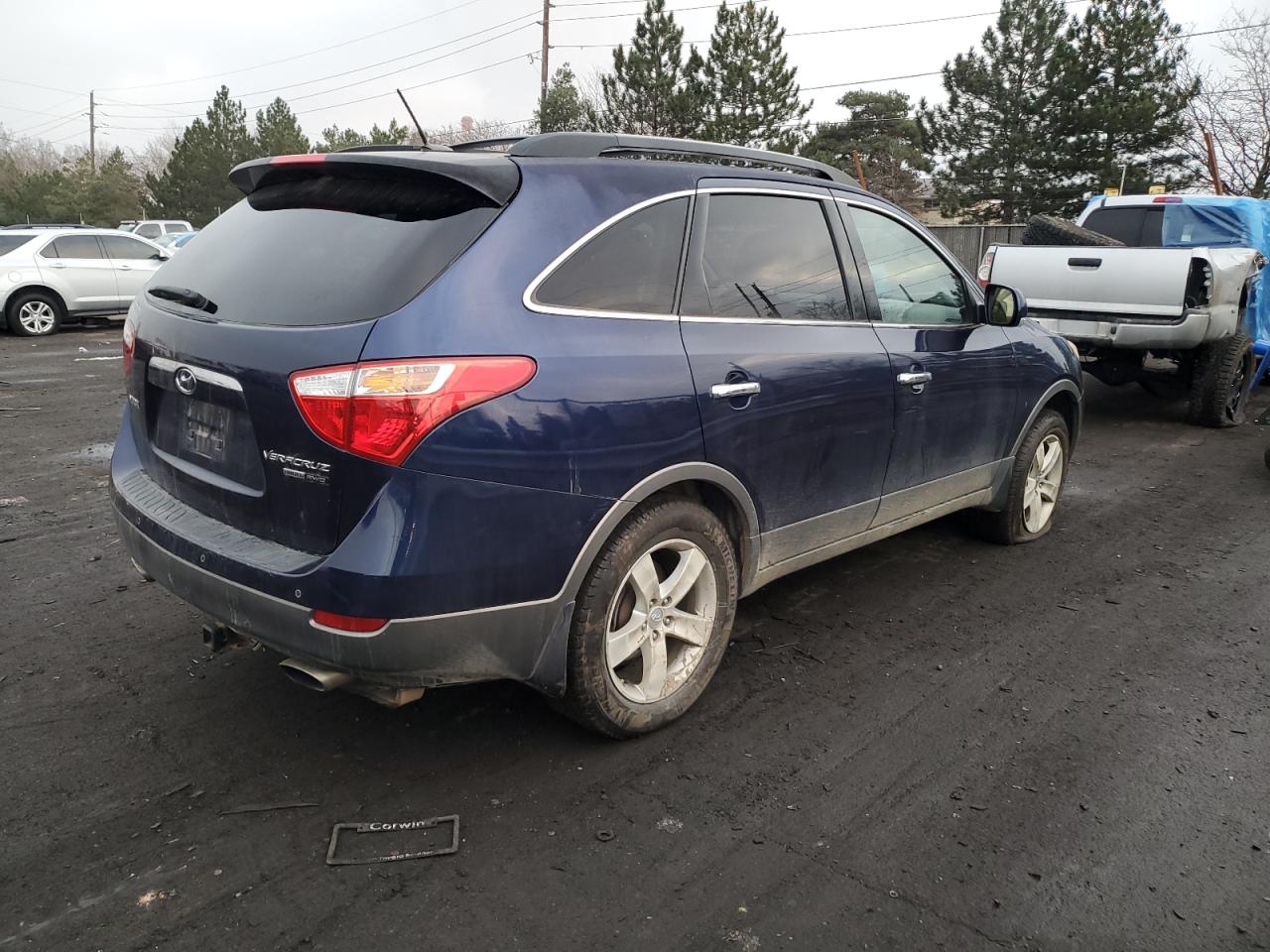 Изображение 3 2010 HYUNDAI VERACRUZ GLS 2010 с VIN KM8NUDCC8AU126801