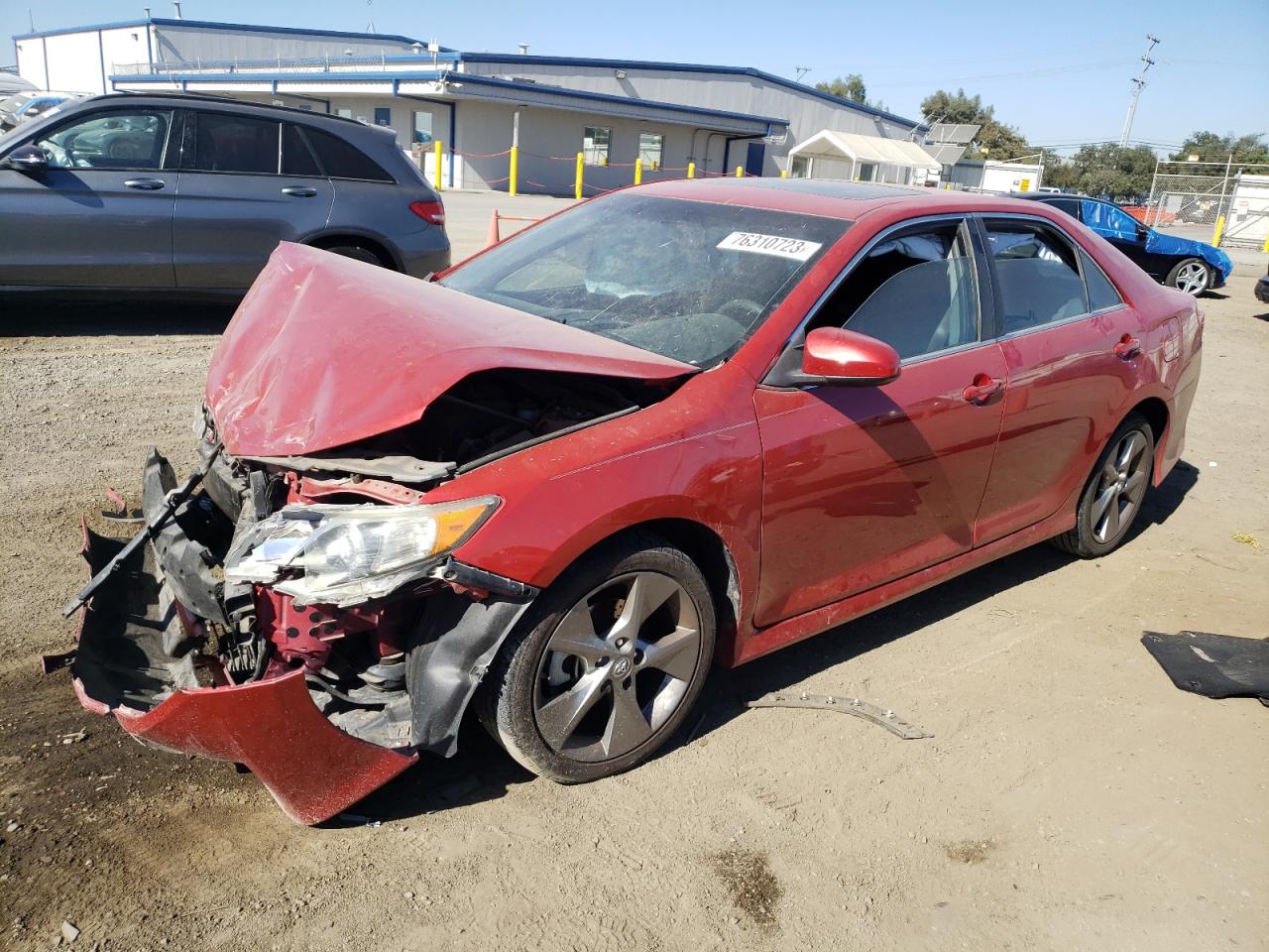 Изображение 1 2012 TOYOTA CAMRY SE 2012 с VIN 4T1BK1FKXCU506820