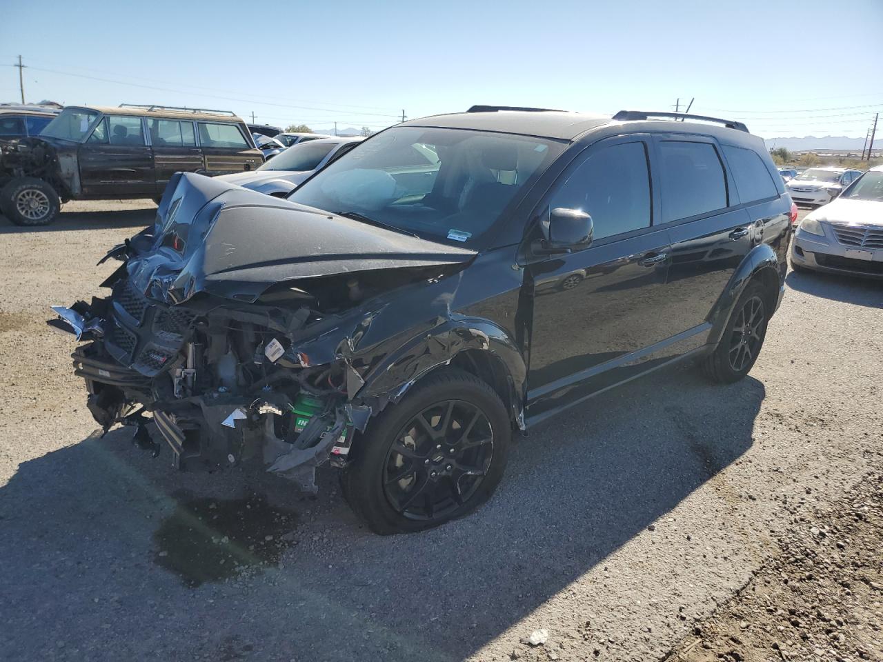 Изображение 1 2018 DODGE JOURNEY SXT 2018 с VIN 3C4PDCBG7JT158452