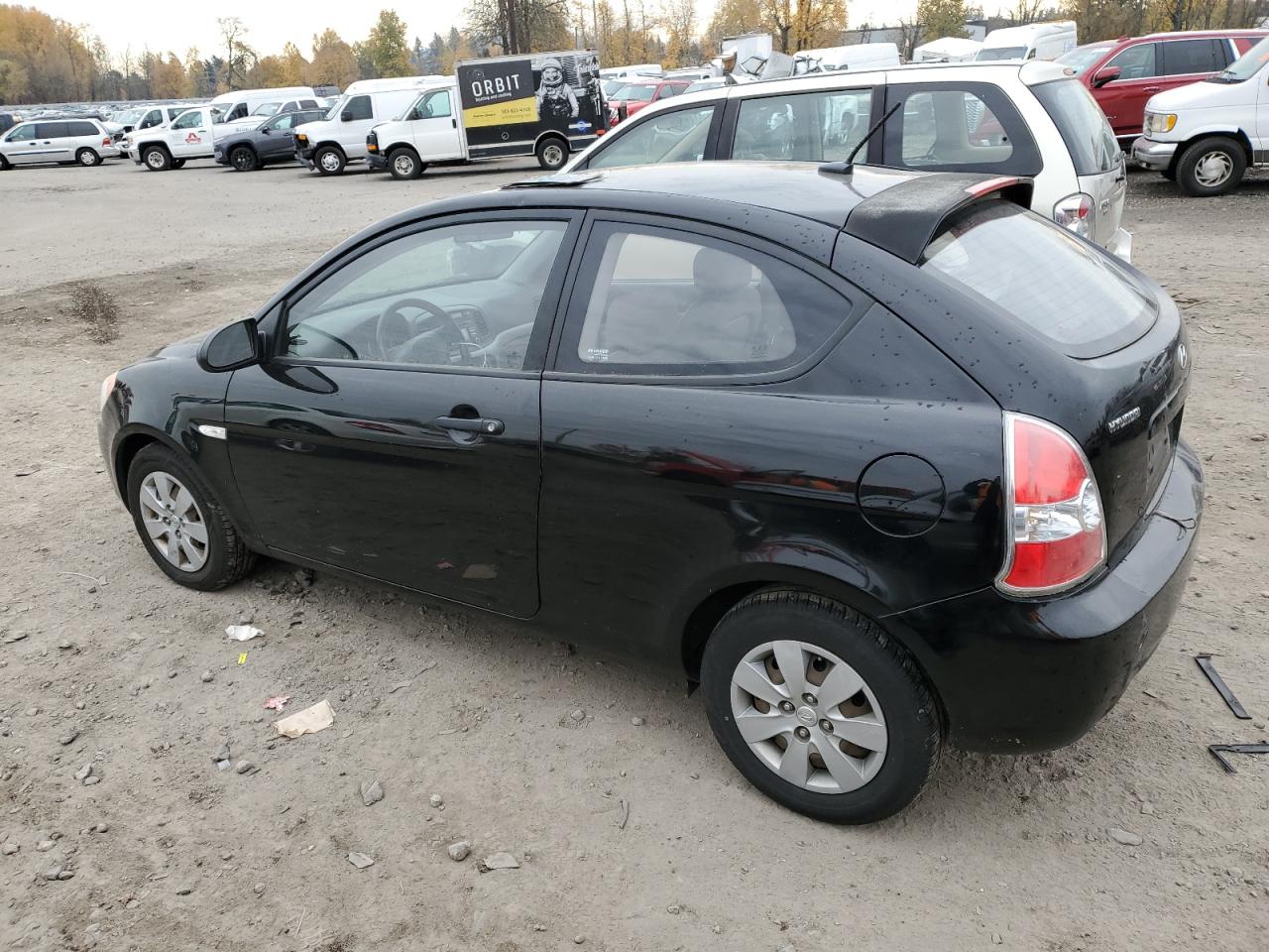 Image 2 of 2008 HYUNDAI ACCENT GS 2008 with VIN KMHCM36C88U086792