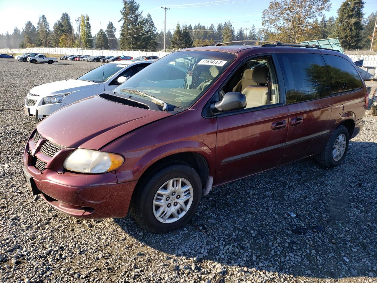 2002 DODGE GRAND CARAVAN SPORT 2002 image