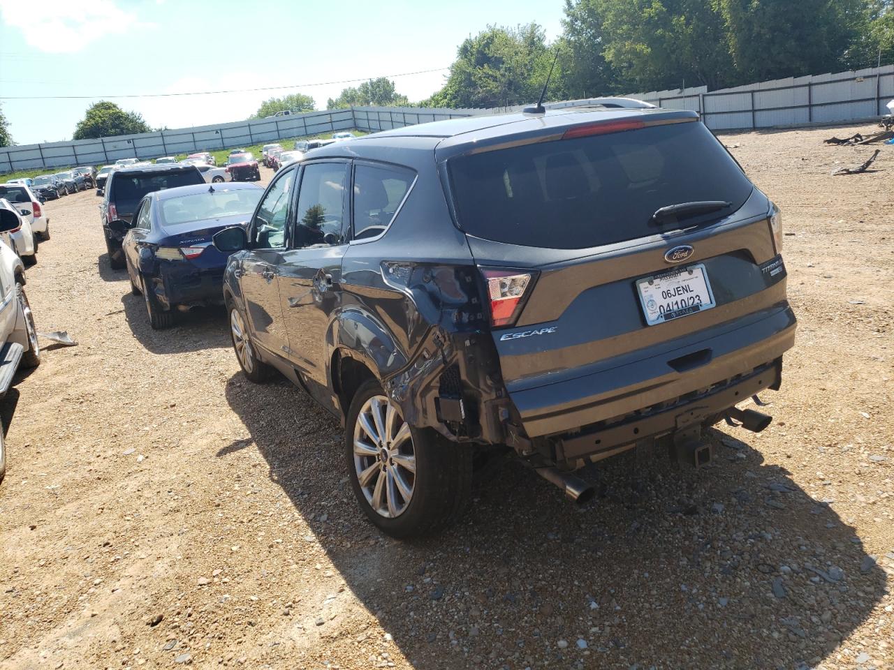 Image 2 of 2017 FORD ESCAPE TITANIUM 2017 with VIN 1FMCU9J9XHUE72466
