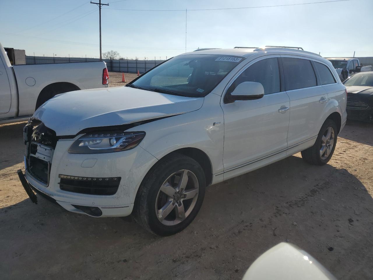Image 1 of 2015 AUDI Q7 PREMIUM 2015 with VIN WA1CGAFE6FD018029