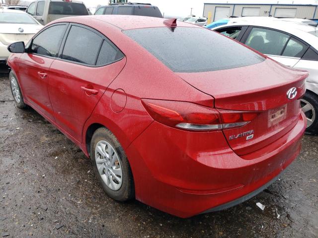 Image 2 of 2017 HYUNDAI ELANTRA SE 2017 with VIN KMHD74LF6HU128795