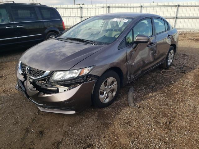 Obraz 1 z 2014 HONDA CIVIC LX 2014 z VIN 19XFB2F5XEE023934