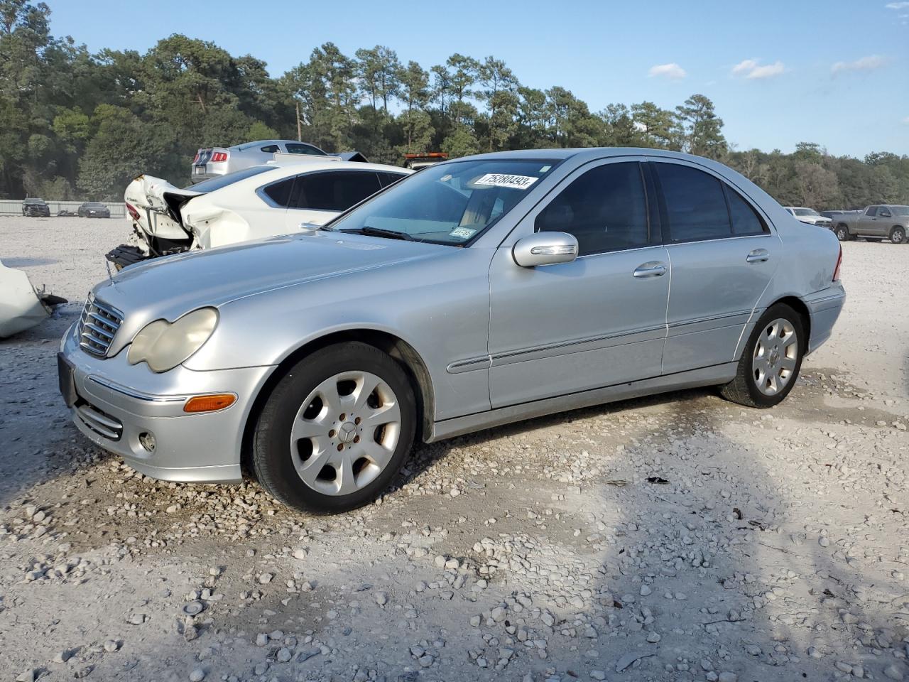 Image 1 of 2006 MERCEDES-BENZ C 280 2006 with VIN WDBRF54H76A900141