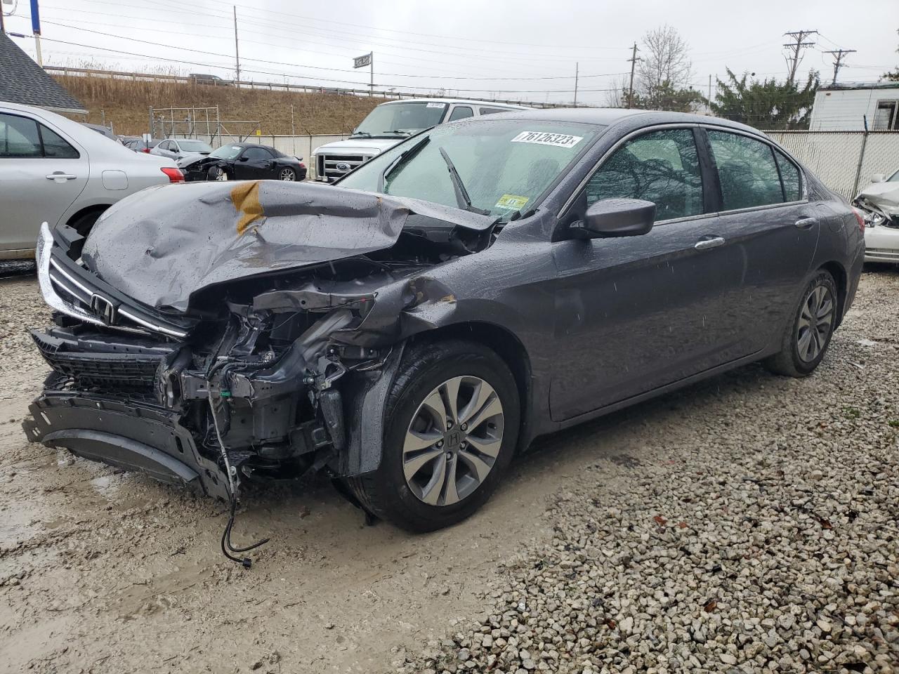 Изображение 1 2015 HONDA ACCORD LX 2015 с VIN 1HGCR2F38FA047426