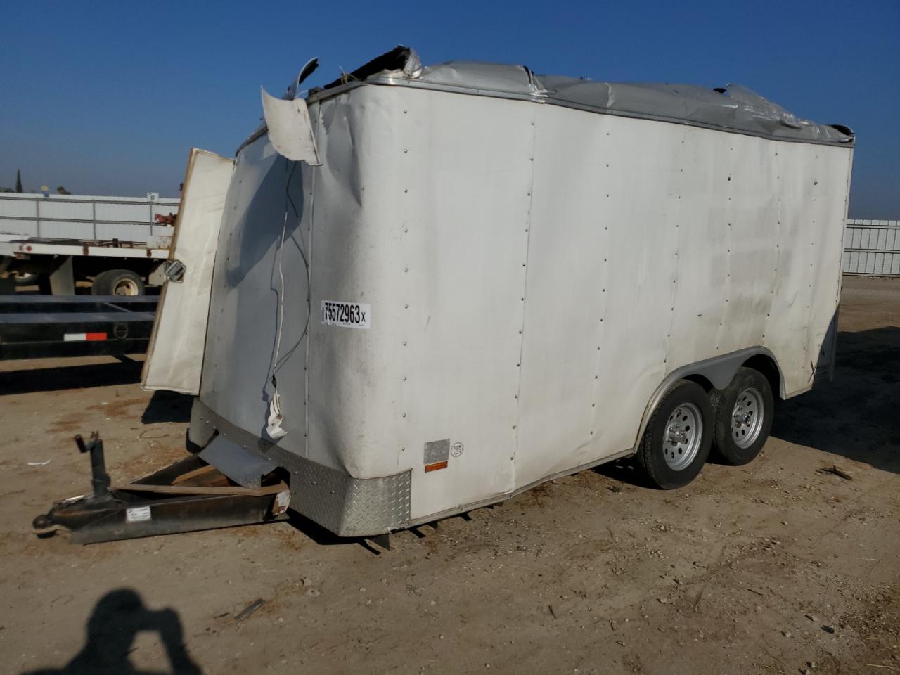 Image 2 of 2006 PACE TRAILER 2006 with VIN 4P2UB14276U067115