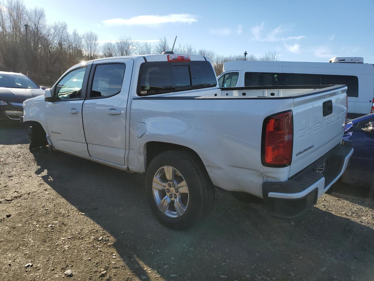 Image 2 of 2022 CHEVROLET COLORADO LT 2022 with VIN 1GCGSCEN2N1134704