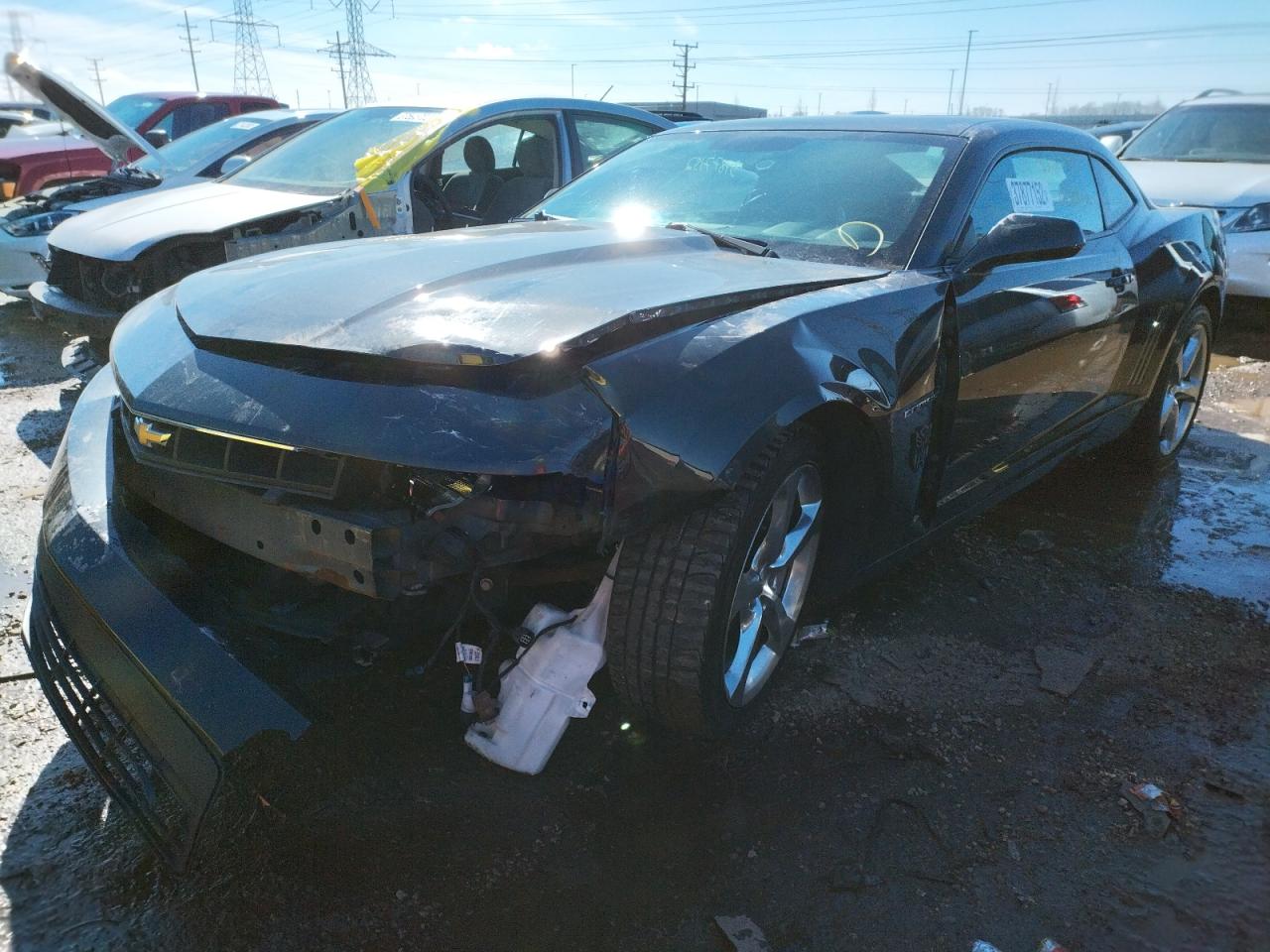Изображение 2 2015 CHEVROLET CAMARO LT 2015 с VIN 2G1FF1E3XF9110403