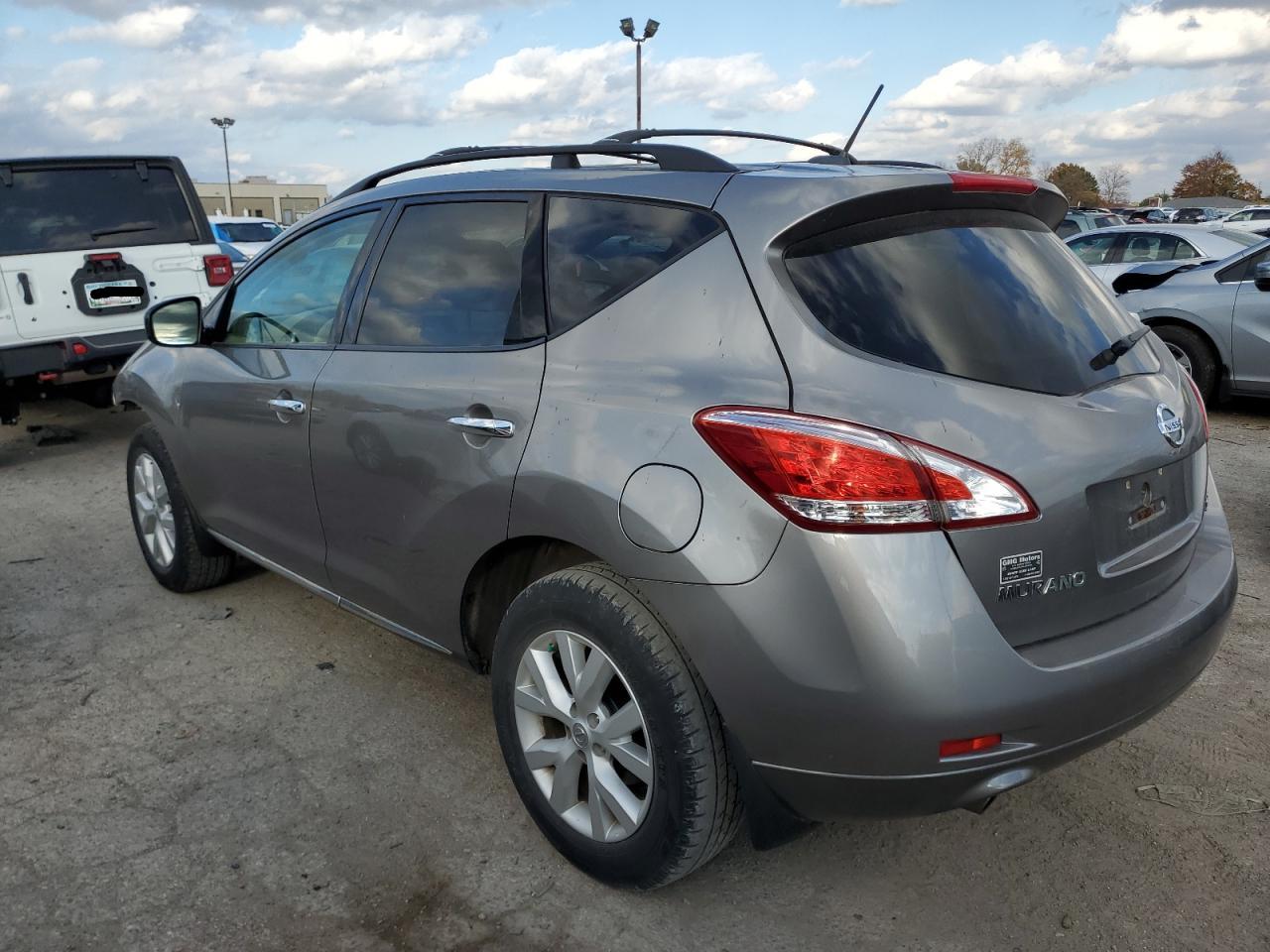 Изображение 2 2012 NISSAN MURANO S 2012 с VIN JN8AZ1MW6CW205049