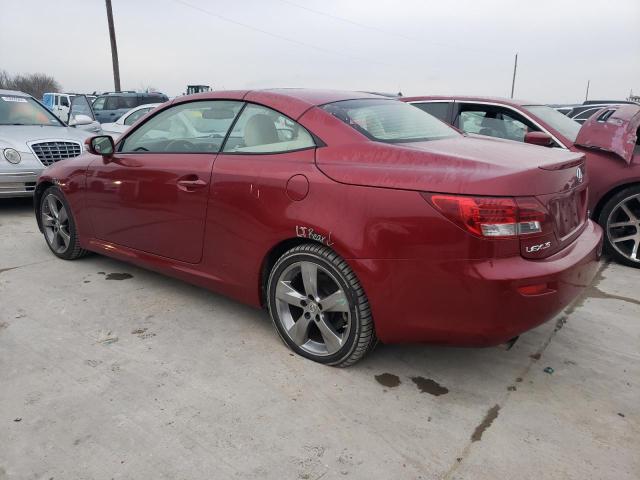Image 2 of 2010 LEXUS IS 250 2010 with VIN JTHFF2C24A2511460