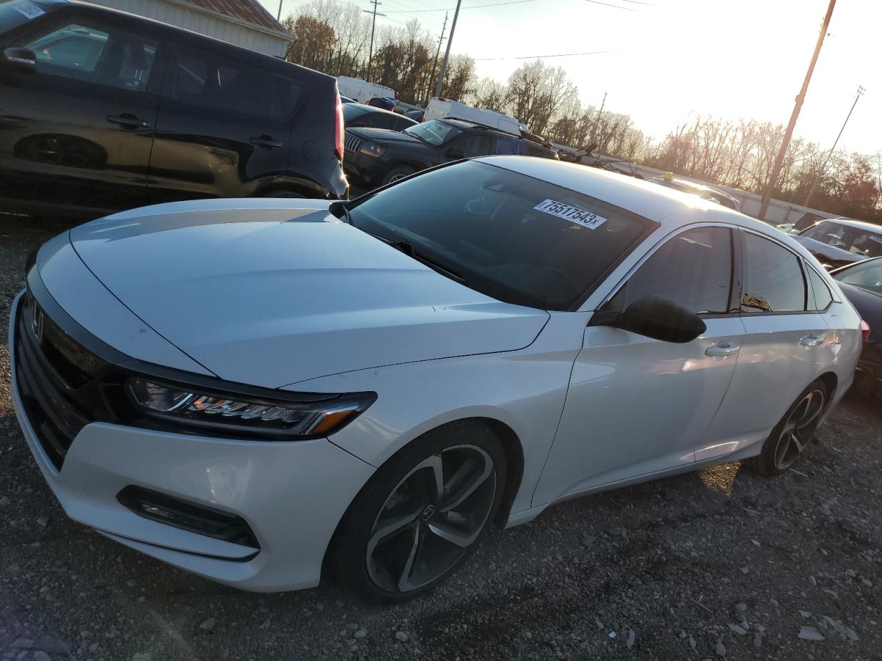 Image 1 of 2020 HONDA ACCORD SPORT 2020 with VIN 1HGCV1F35LA056912