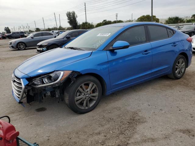 Image 1 of 2018 HYUNDAI ELANTRA SEL 2018 with VIN 5NPD84LF1JH323690