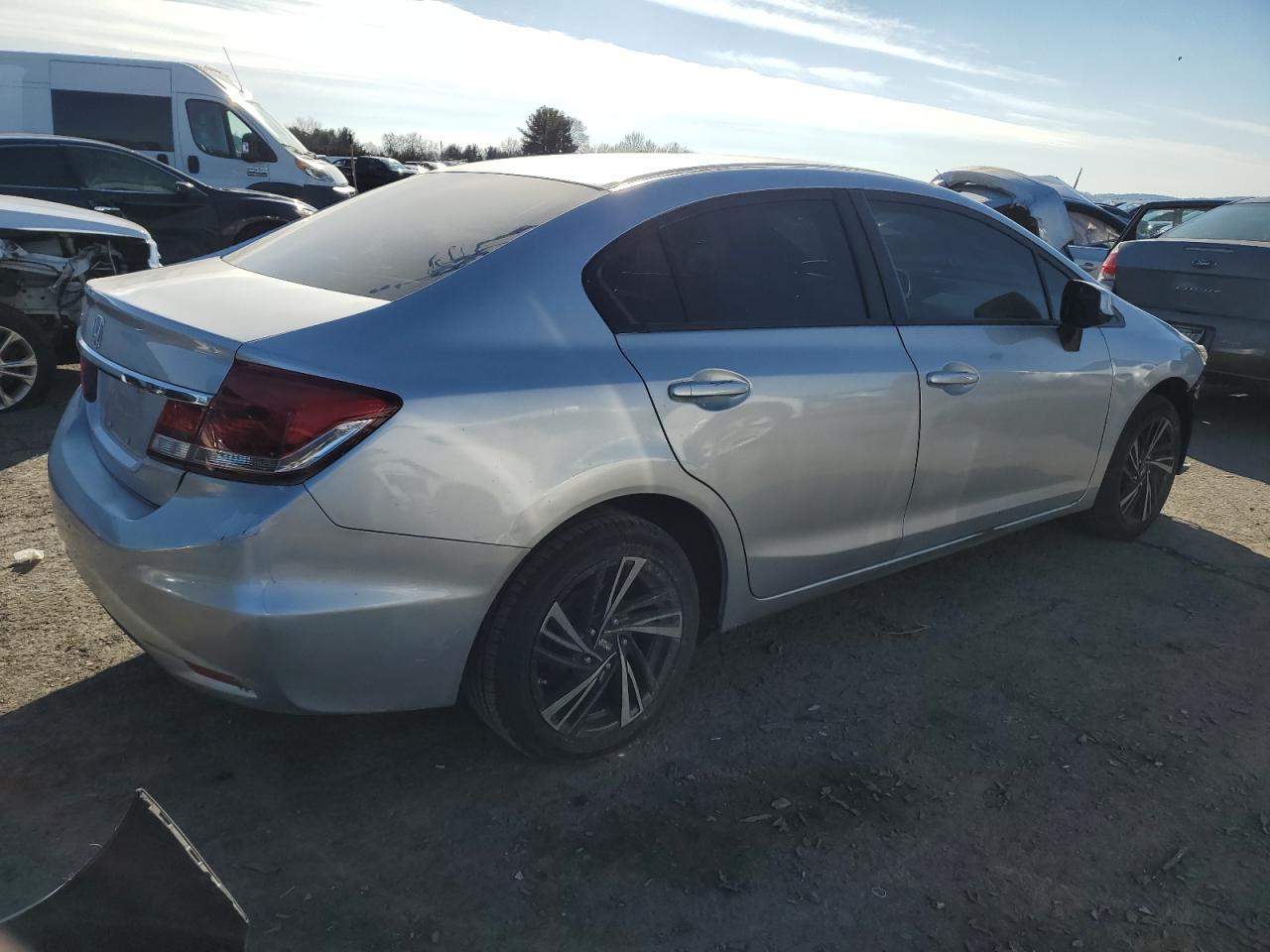 Obraz 3 z 2013 HONDA CIVIC LX 2013 z VIN 19XFB2F59DE229373
