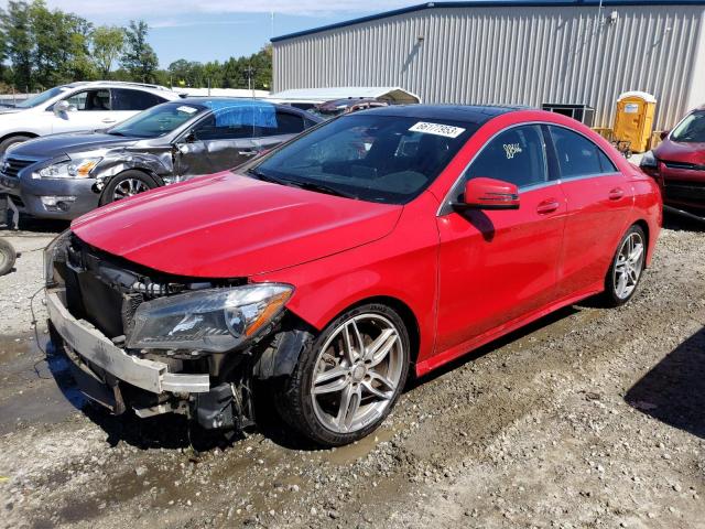 Image 1 of 2017 MERCEDES-BENZ CLA 250 4MATIC 2017 with VIN WDDSJ4GB0HN405803