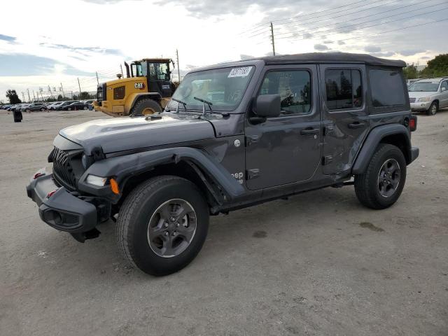 Image 1 of 2021 JEEP WRANGLER UNLIMITED SPORT 2021 with VIN 1C4HJXDN8MW543243