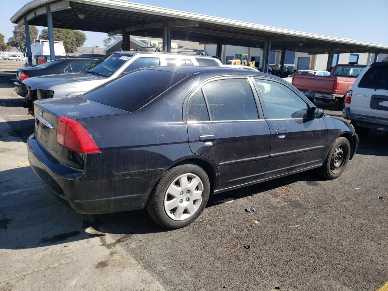 Изображение 3 2001 HONDA CIVIC EX 2001 с VIN 2HGES267X1H554323