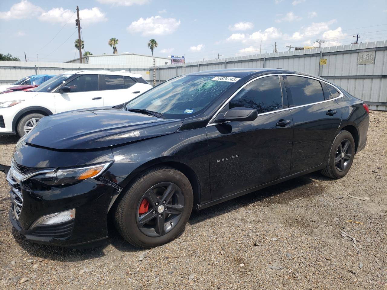 Image 1 of 2022 CHEVROLET MALIBU LS 2022 with VIN 1G1ZB5ST4NF198150