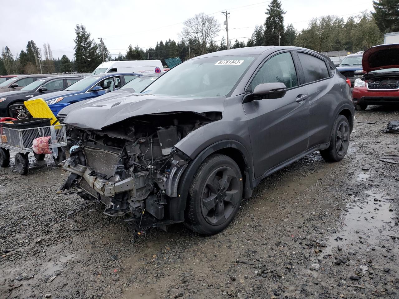 Image 1 of 2017 HONDA HR-V EX 2017 with VIN 3CZRU6H5XHM722481