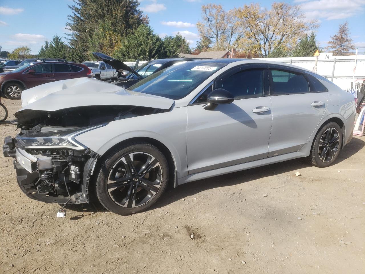 Image 1 of 2021 KIA K5 GT LINE 2021 with VIN 5XXG64J22MG024471