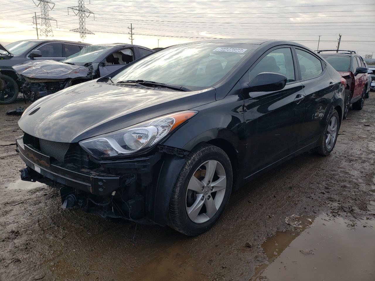 Obraz 1 z 2013 HYUNDAI ELANTRA GLS 2013 z VIN KMHDH4AE0DU540342
