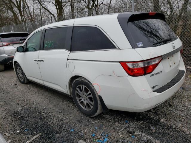 Image 2 of 2011 HONDA ODYSSEY EXL 2011 with VIN 5FNRL5H62BB086968