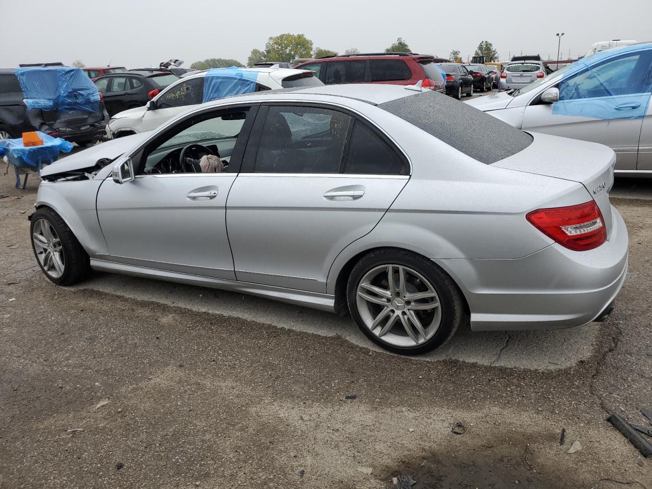Image 2 of 2013 MERCEDES-BENZ C 250 2013 with VIN WDDGF4HB9DR266988