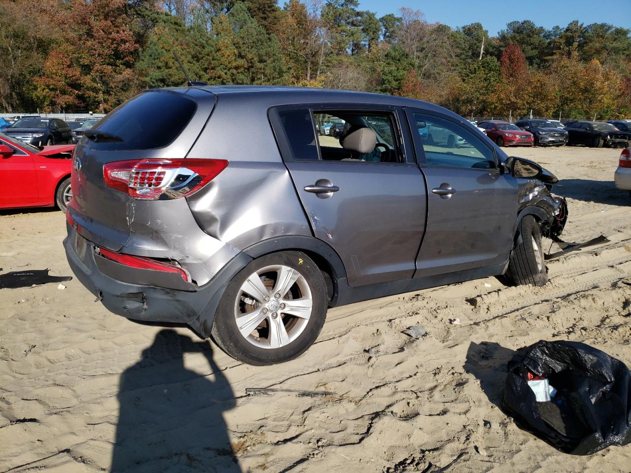 Image 3 of 2013 KIA SPORTAGE BASE 2013 with VIN KNDPB3A21D7385785