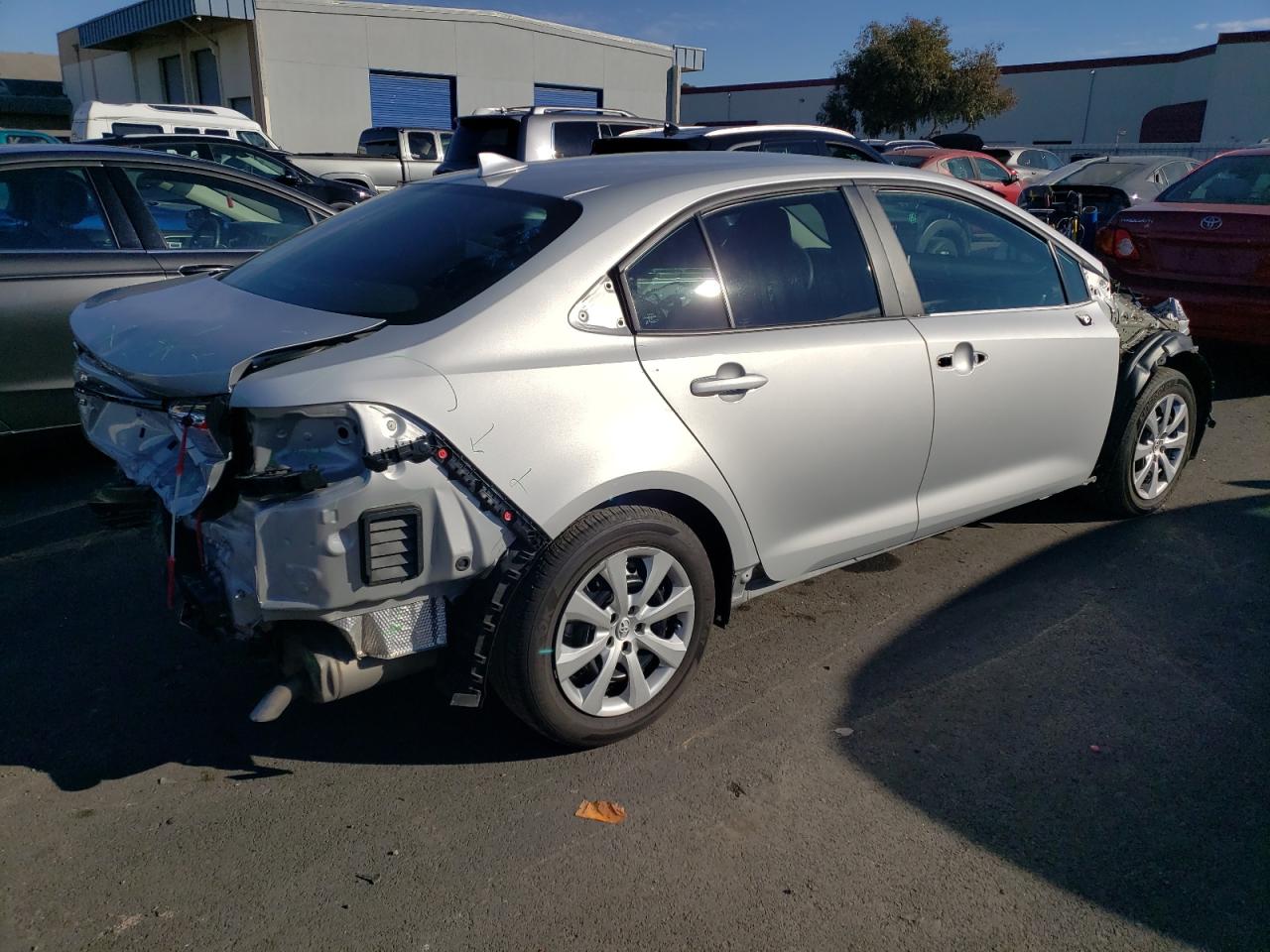 Image 3 of 2021 TOYOTA COROLLA LE 2021 with VIN 5YFEPMAEXMP222317