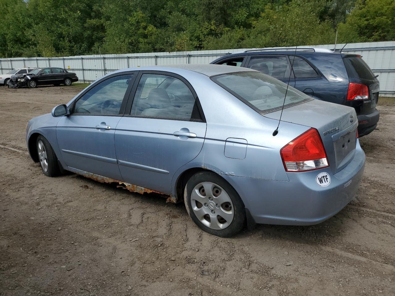 Изображение 2 2008 KIA SPECTRA EX 2008 с VIN KNAFE121385527761