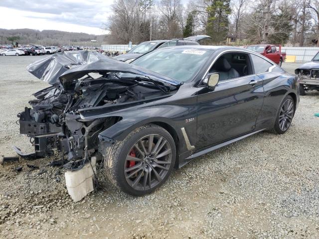 Image 1 of 2017 INFINITI Q60 RED SPORT 400 2017 with VIN JN1FV7EK8HM610508