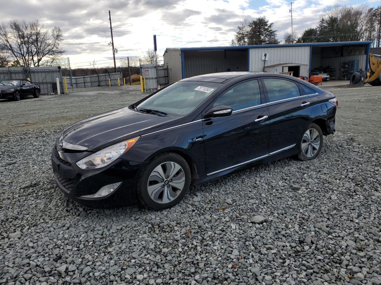 Image 1 of 2014 HYUNDAI SONATA HYBRID 2014 with VIN KMHEC4A43EA110320